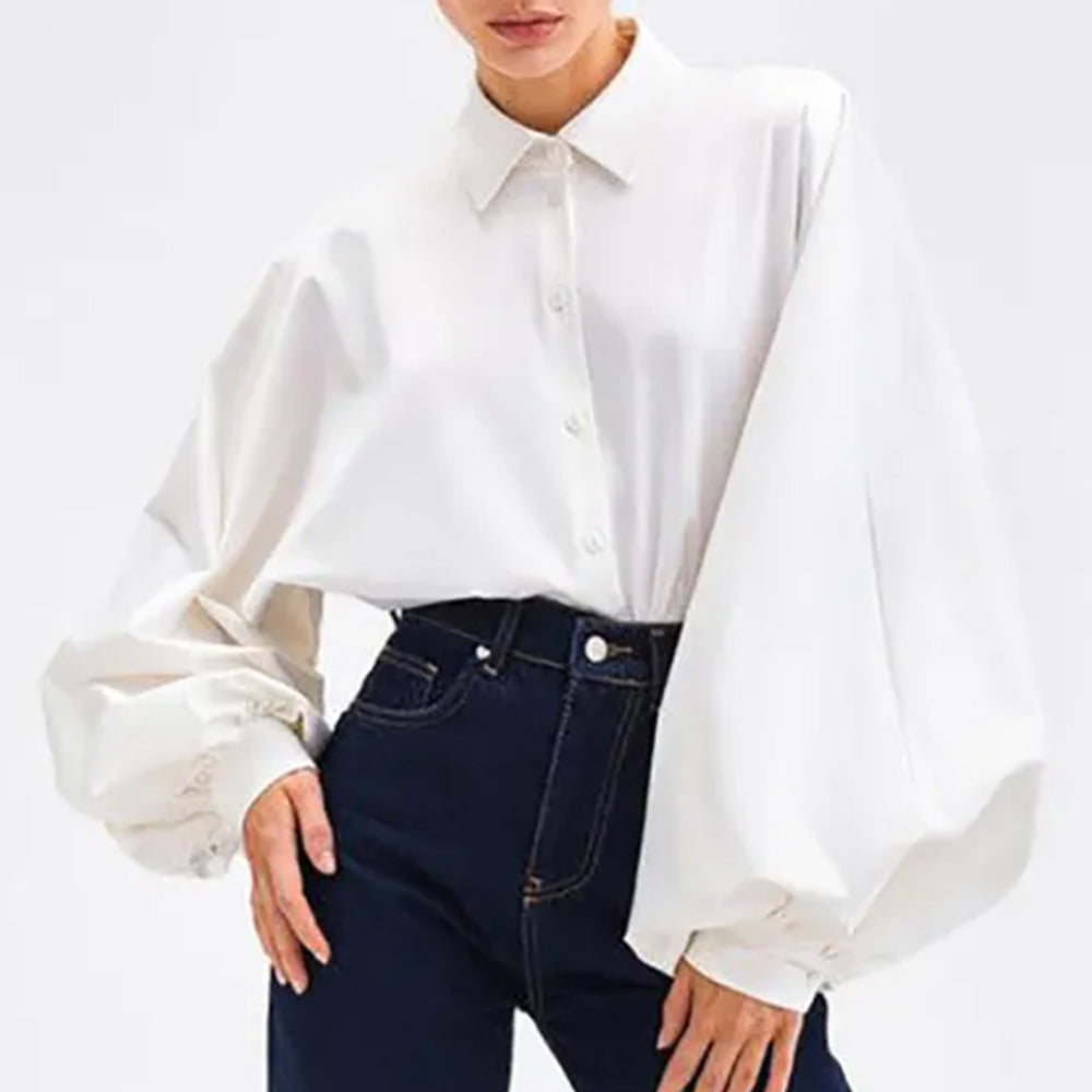 The Lantern Sleeve Blouse