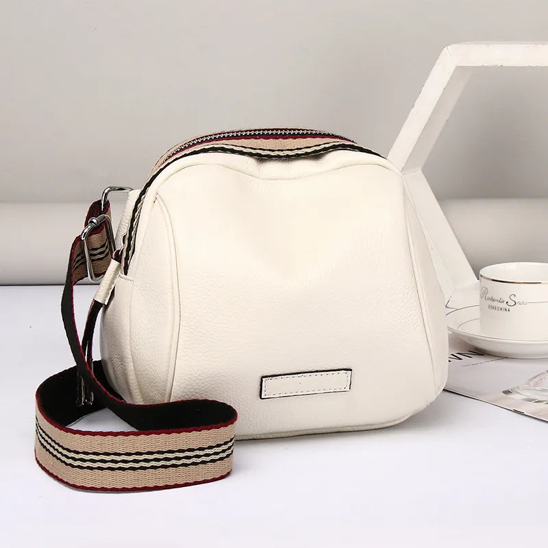 The Leather Shell Bag