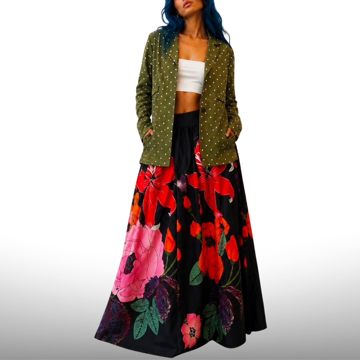 Emerald Bloom - Whole Outfit
