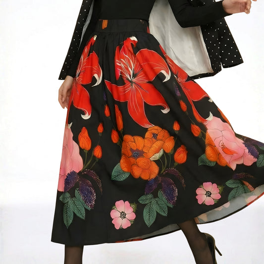 The Floral Maxi Skirt